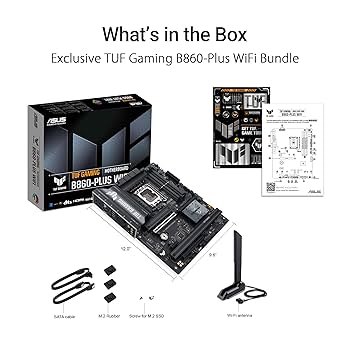 Amazon.com: ASUS TUF Gaming B860-PLUS WiFi B860 LGA 1851 ATX